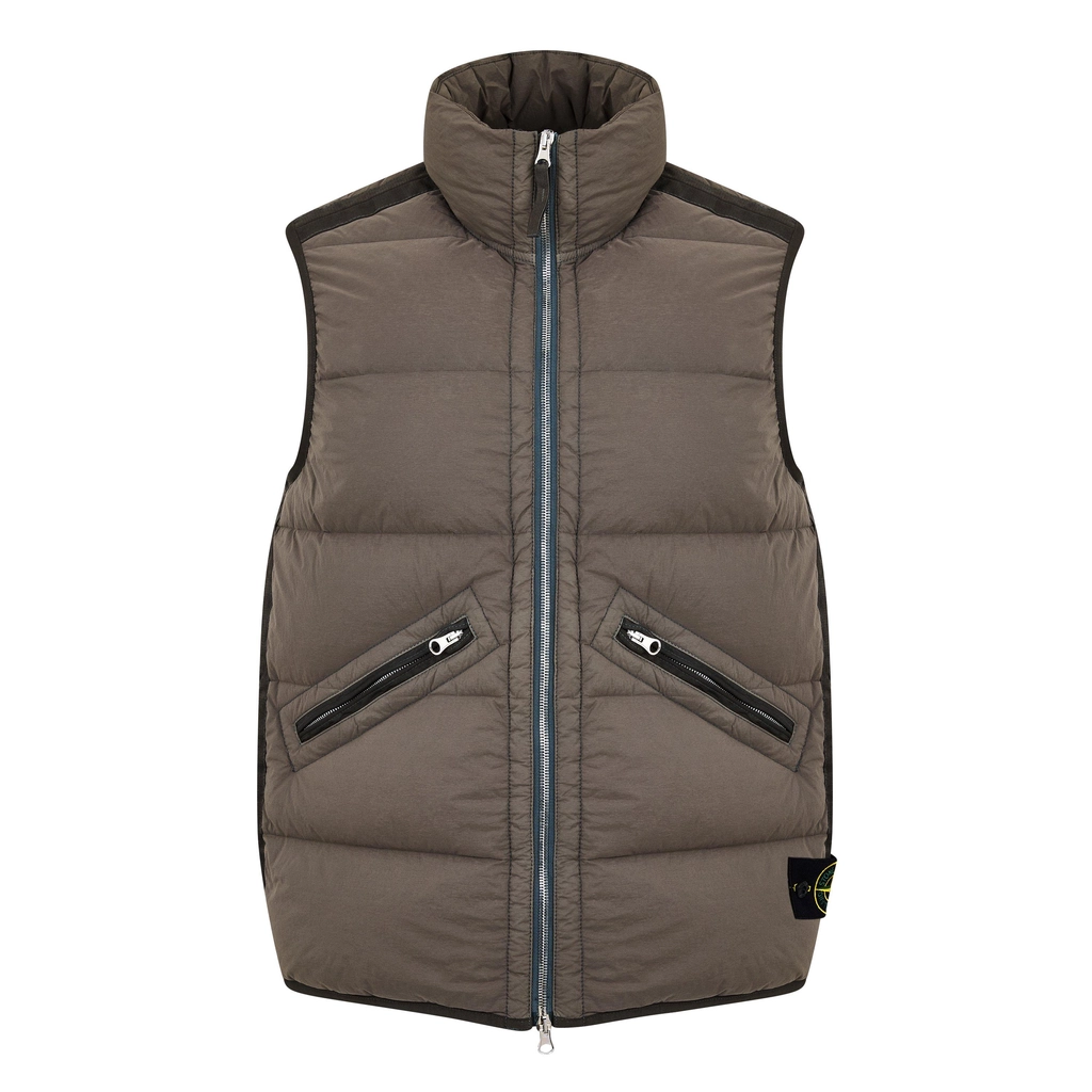 Stone Island Nylon Jacket - Walnut V0075